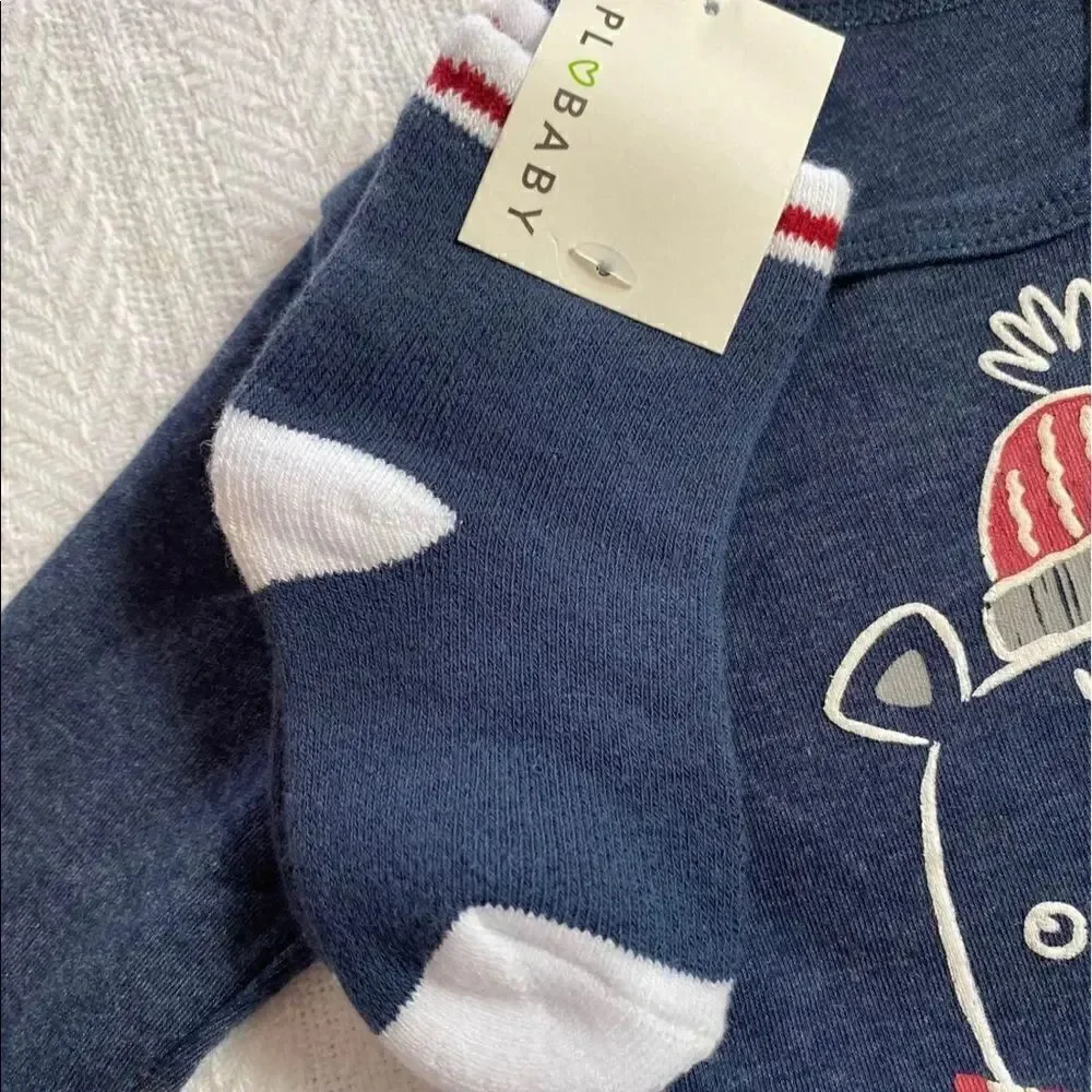 PL BABY BOY 9 Months 4 Piece Matching Outfit. New with Tags!
